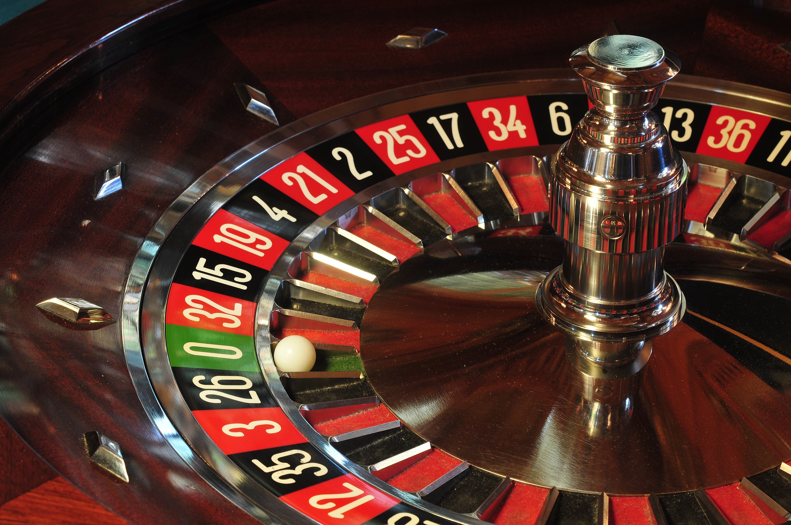 Roulette wheel background